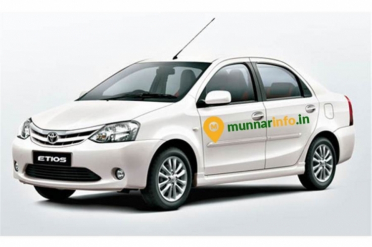 Fort Cochin to Munnar  taxi ( Sedan cars )